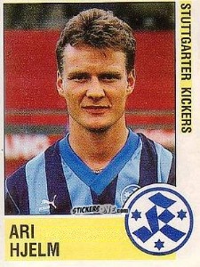 Figurina Ari Hjelm - German Football Bundesliga 1988-1989 - Panini