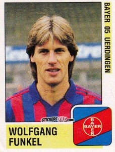 Figurina Wolfgang Funkel - German Football Bundesliga 1988-1989 - Panini