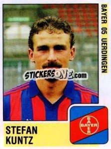 Cromo Stefan Kunz - German Football Bundesliga 1988-1989 - Panini