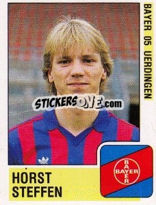 Cromo Horst Steffen - German Football Bundesliga 1988-1989 - Panini