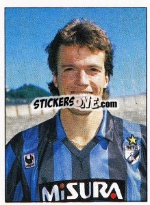 Sticker Lother Matthäus - German Football Bundesliga 1988-1989 - Panini