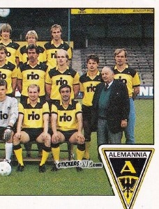 Figurina Mannschaft Aachen - German Football Bundesliga 1988-1989 - Panini