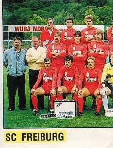 Sticker Mannschaft Freiburg - German Football Bundesliga 1988-1989 n. 401 - Panini