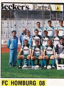 Figurina Mannschaft Homburg - German Football Bundesliga 1988-1989 - Panini