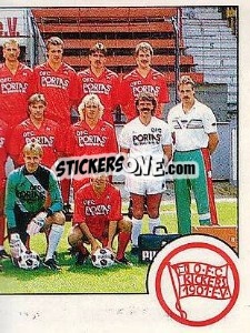 Sticker Mannschaft Offenbach - German Football Bundesliga 1988-1989 - Panini