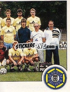 Sticker Mannschaft Solingen - German Football Bundesliga 1988-1989 - Panini
