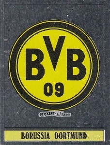 Cromo Borussia Dortmund - German Football Bundesliga 1988-1989 - Panini