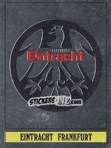 Sticker Eintracht Frankfurt - German Football Bundesliga 1988-1989 - Panini
