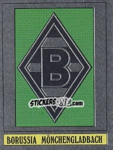 Sticker Borussia Mönchengladbach - German Football Bundesliga 1988-1989 - Panini