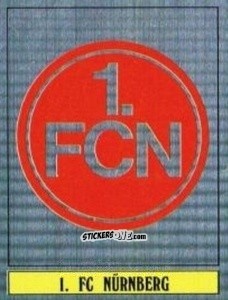 Sticker 1. FC Nürnberg