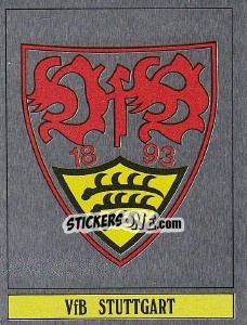 Sticker VfB Stuttgart - German Football Bundesliga 1988-1989 - Panini