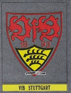 Sticker VfB Stuttgart - German Football Bundesliga 1988-1989 n. W16 - Panini