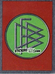 Sticker Logo DFB - German Football Bundesliga 1990-1991 n. 1 - Panini