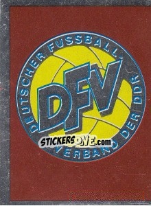 Sticker Logo DFV - German Football Bundesliga 1990-1991 n. 2 - Panini