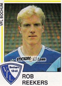 Figurina Rob Reekers - German Football Bundesliga 1990-1991 - Panini