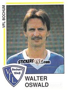 Figurina Walter Oswald - German Football Bundesliga 1990-1991 - Panini