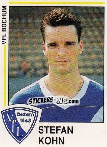 Cromo Stefan Kohn - German Football Bundesliga 1990-1991 - Panini