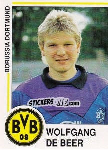 Sticker Wolfgang de Beer