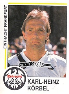 Sticker Karl-Heinz Körbel