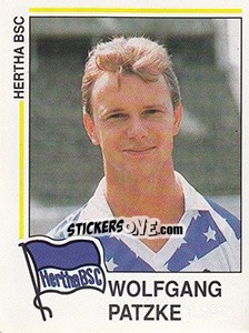 Sticker Wolfgang Patzke