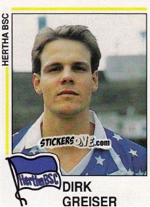 Sticker Dirk Greiser