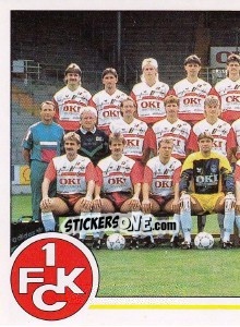 Sticker Mannschaft - German Football Bundesliga 1990-1991 n. 122 - Panini