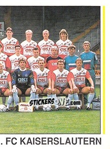 Sticker Mannschaft - German Football Bundesliga 1990-1991 n. 123 - Panini