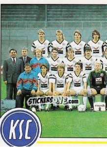 Sticker Mannschaft - German Football Bundesliga 1990-1991 n. 140 - Panini