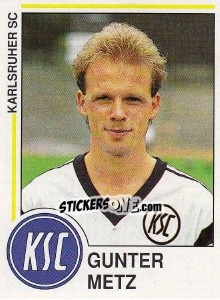 Sticker Gunter Metz