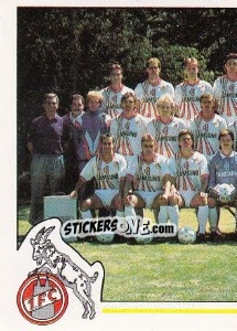 Sticker Mannschaft - German Football Bundesliga 1990-1991 n. 157 - Panini