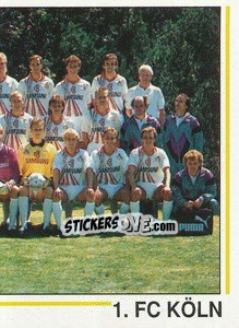 Sticker Mannschaft - German Football Bundesliga 1990-1991 n. 158 - Panini