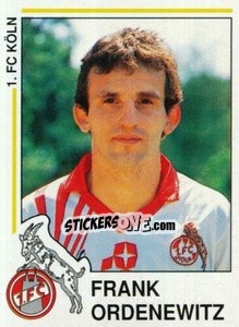 Sticker Frank Ordenewitz