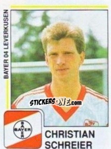 Sticker Christian Schreier