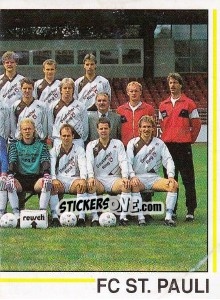 Sticker Mannschaft - German Football Bundesliga 1990-1991 n. 243 - Panini