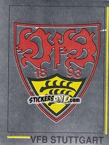 Sticker Wappen - German Football Bundesliga 1990-1991 n. W16 - Panini