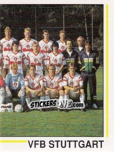 Sticker Mannschaft - German Football Bundesliga 1990-1991 n. 259 - Panini