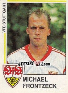 Sticker Michael Frontzeck - German Football Bundesliga 1990-1991 n. 261 - Panini