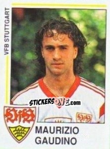Sticker Maurizio Gaudino - German Football Bundesliga 1990-1991 n. 269 - Panini