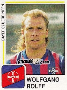 Sticker Wolfgang Rolff