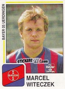 Sticker Marcel Witeczek