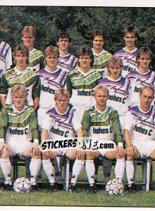 Sticker Mannschaft FC Sachsen-Leipzig