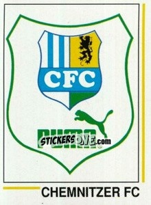 Sticker Wappen Chemnitzer FC