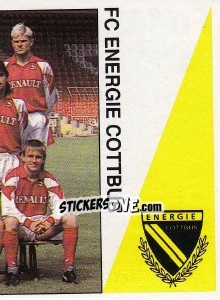 Sticker Mannschaft FC Energie Cottbus