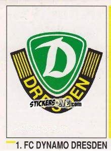 Sticker Wappen 1. FC Dynamo Dresden