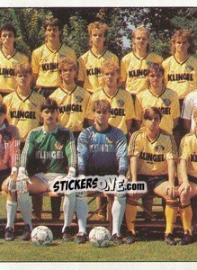 Sticker Mannschaft 1. FC Dynamo Dresden