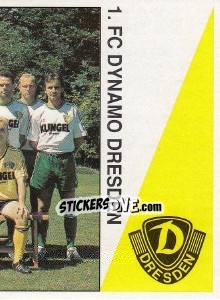 Sticker Mannschaft 1. FC Dynamo Dresden