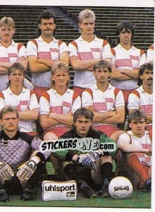 Sticker Mannschaft Hallescher FC Chemie