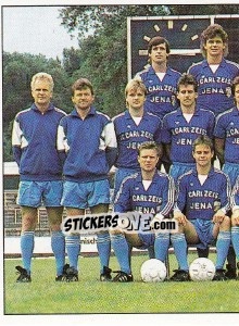 Sticker Mannschaft FC Carl Zeiss Jena