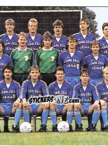 Sticker Mannschaft FC Carl Zeiss Jena