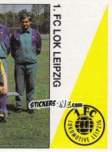 Sticker Mannschaft 1. FC Lokomotive Leipzig
